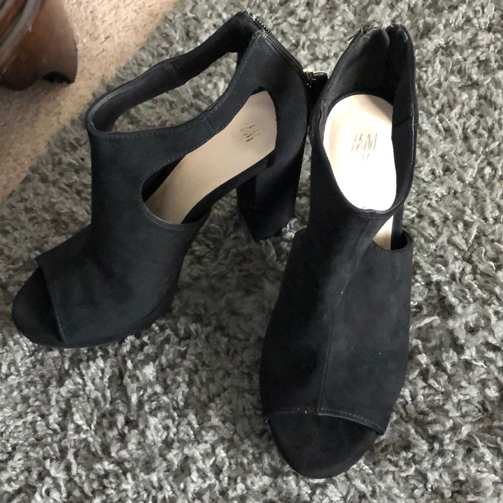H&M black heels